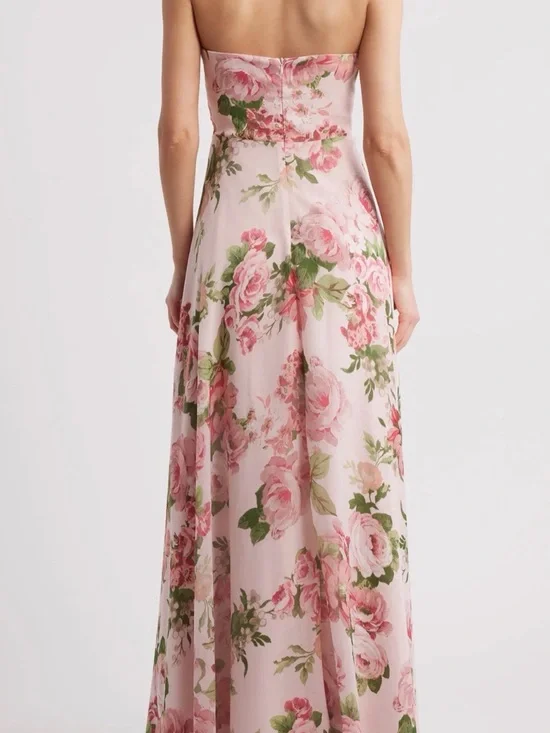 Lulus Vivian Strapless Corset Gown – NWT – Size S - Picture 2 of 9